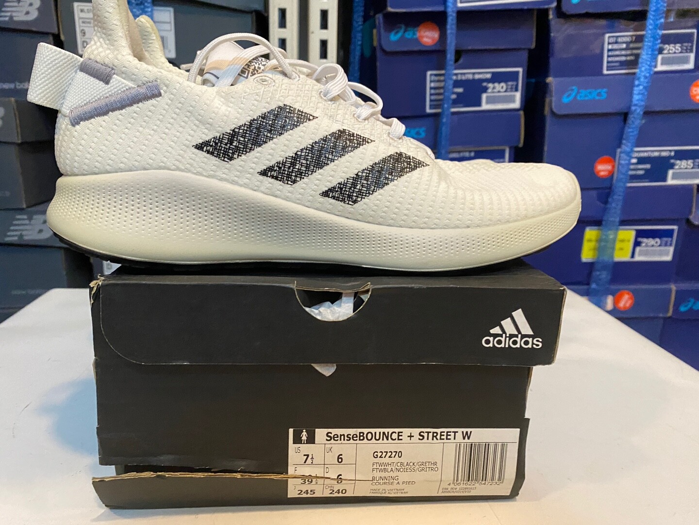 アン adidas ZX 2K Boost 'White Silver Metallic' H06577