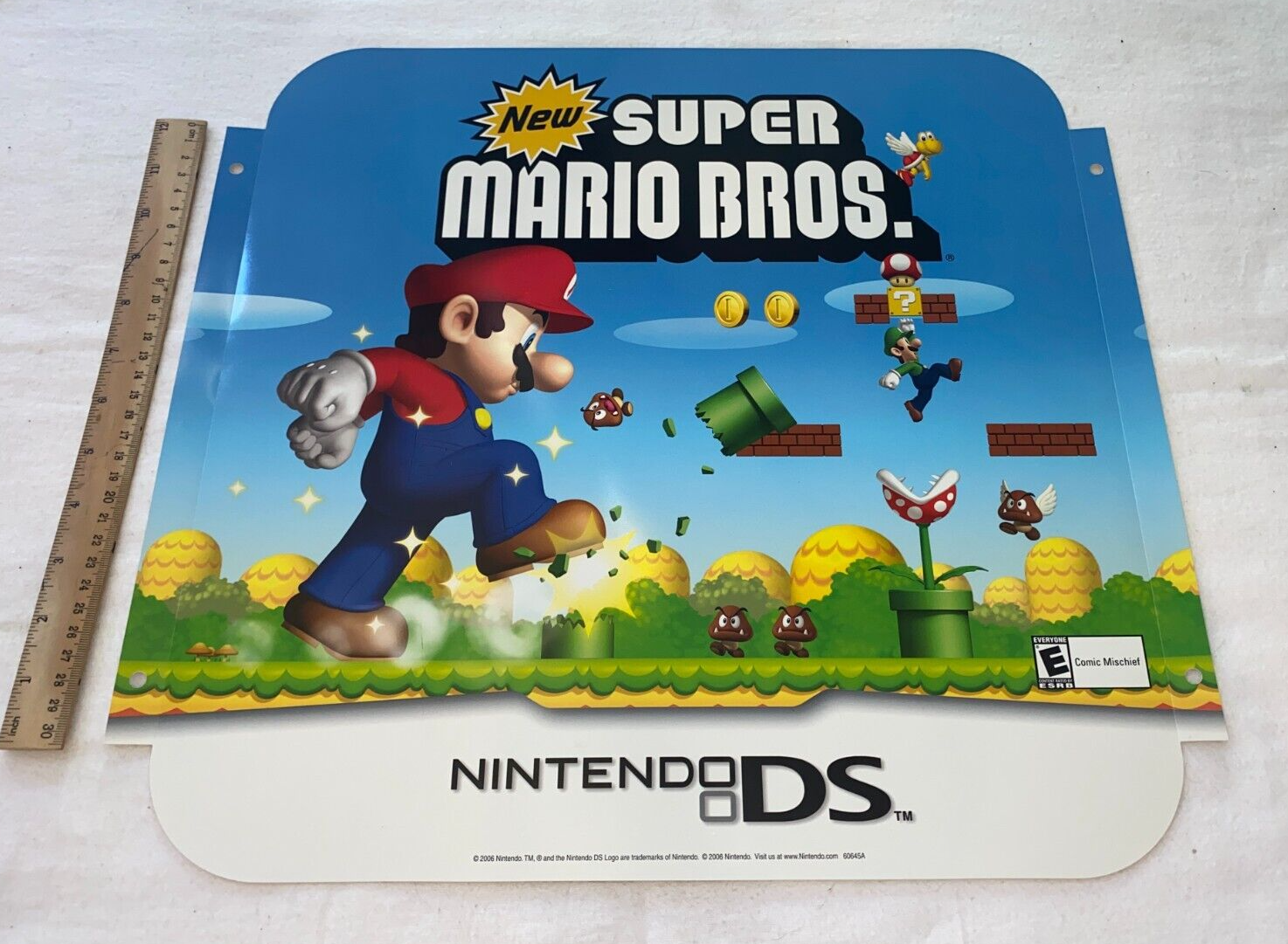 （非売品）New Super Mario Bros.ディスプレイPOP8体セット 非売品）New Super Mario Bros.ディスプレイPOP8体セット