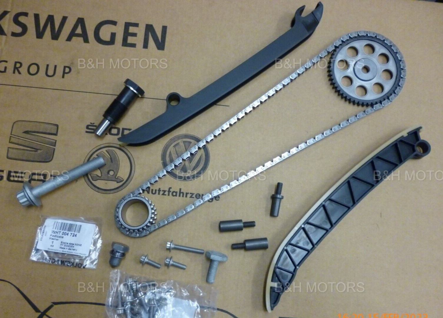 NEW GENUINE VW GROUP TIMING CHAIN KIT 1,2 TSI TFSI CBZA CBZB