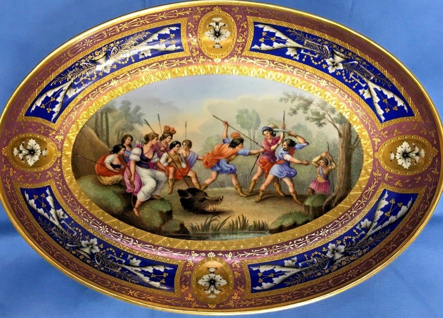 Vienna Porcelain  Rare Platter 1819