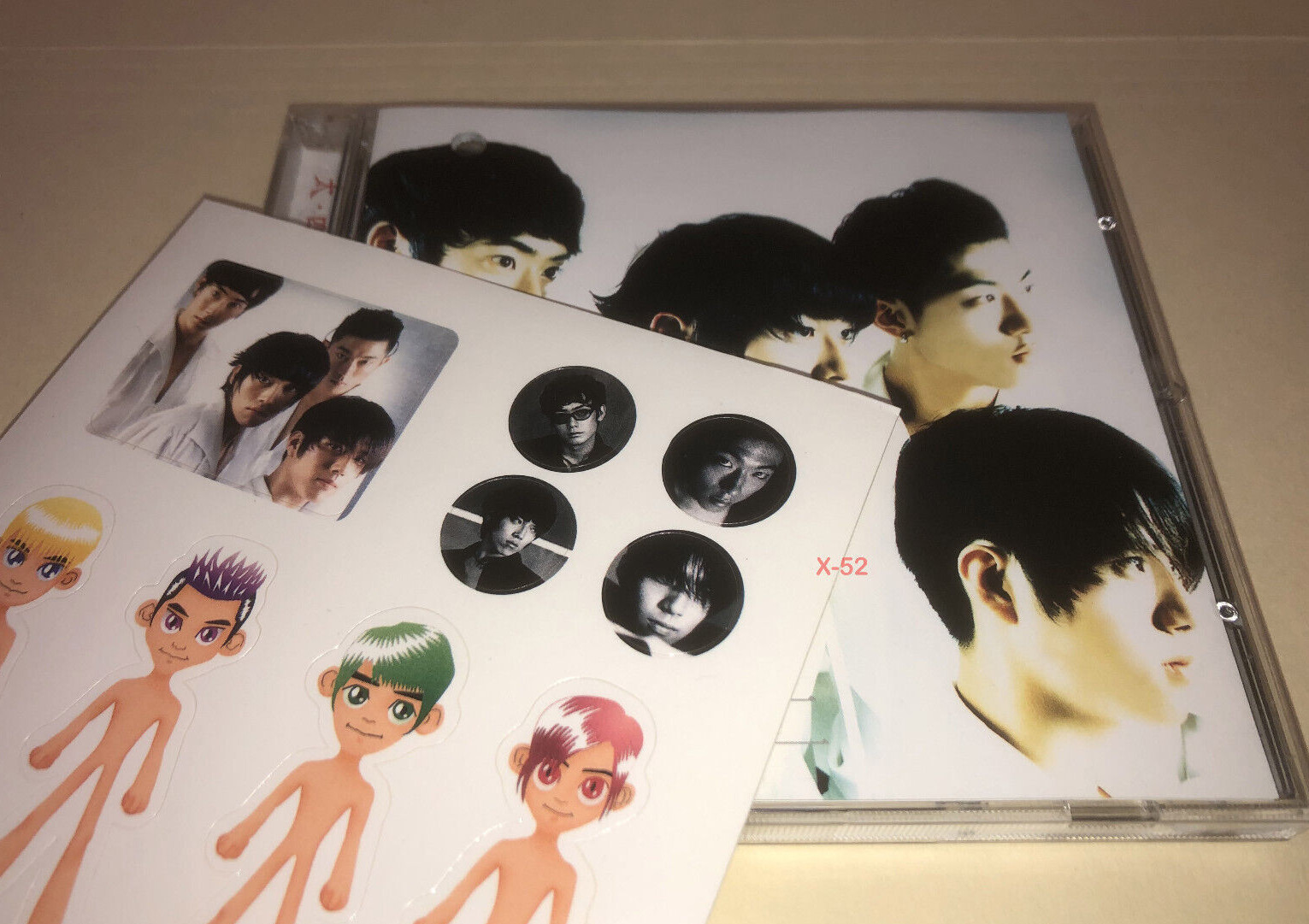 Taesaja Tae Sa Ja 2 CD with Bonus Sticker Sheet vintage kpop