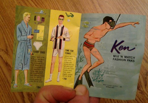 Vintage Barbie original 1962 yellow booklet in ex cond