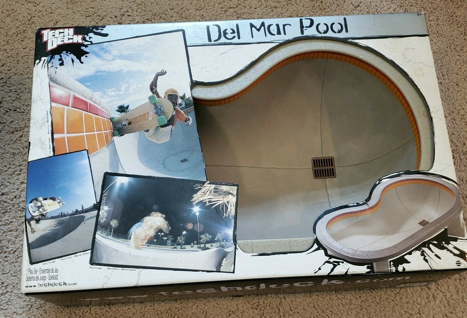 その他 TECH DECK Del Mar Pool Tech Deck DEL MAR POOL Fingerboard Skate Park Bowl Ramp | eBay