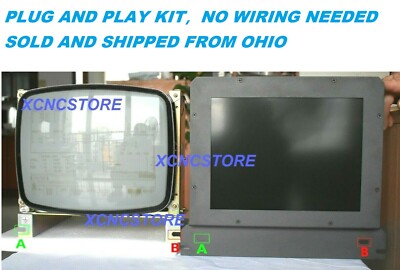 PLUG AND PLAY LCD REPLACEMENT FOR MDT-1283B MDT128 MAZAK CRT RETROFIT MONITOR