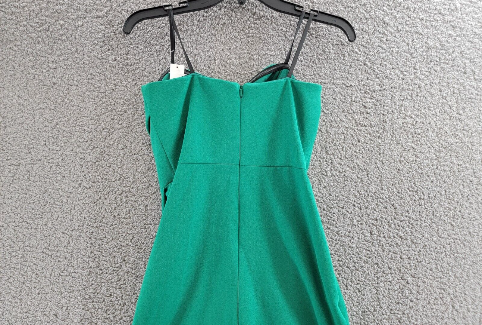 AQUA Strapless Knee-Length Cocktail Dress Women's 4 Green Sweetheart Neck - Picture 10 of 15