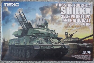 1/35 Russian ZSU-23 Shilka Self-Propelled AA Gun Meng #TS-023 Factory Seal MISB