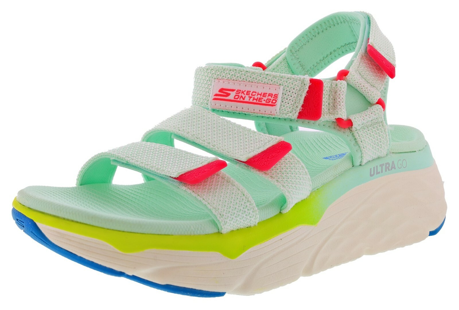 skechers max cushioning slay sandals