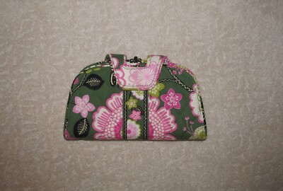Vera bradley double kiss lock wallet sales