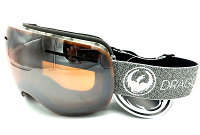 Dragon Alliance ''X1'' SN-17064 Mill Lumalens Silver Ion+1 Dk Smoke Snow Goggles 
