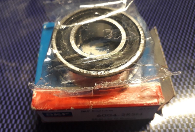 Roulement Etanche ( Skf 6004 2rsh ) 20 X 42 X 12mm Pour Motos / Autos Etc...