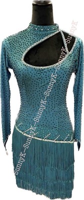SunnyK Handmade Samba Ballroom Swing Salsa Rumba Latin Dance Dress RHYTHM
