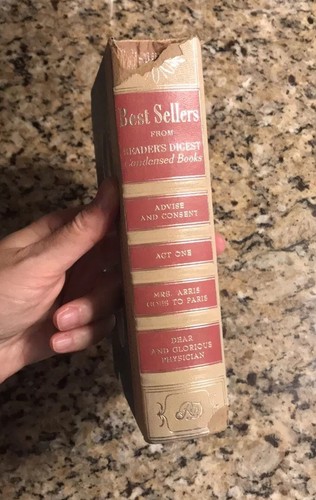 Readers Digest 1959 Cut Out Initial Letter G Alphabet Book Art