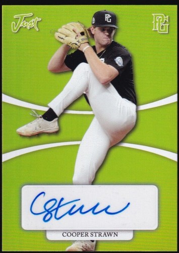 2022 Leaf Perfect Game National Showcase - Cooper Strawn #GA-CS6