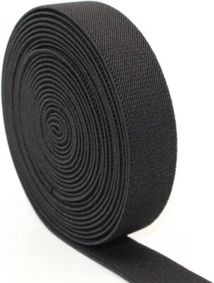 NEK 1'' WOVEN STRETCH ELASTIC 36 YD ROLL - WAISTBANDS, SEWING, ETC.  MADE IN USA