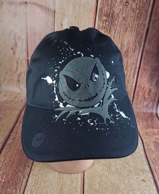 Nightmare Before Christmas Jack Skellington Disney Store Adjustable Hat Cap Gray
