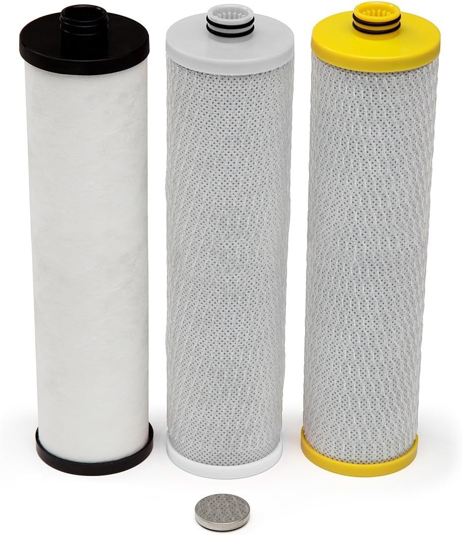 Cartridges For 3-stage Max Flow Claryum Under Sink W