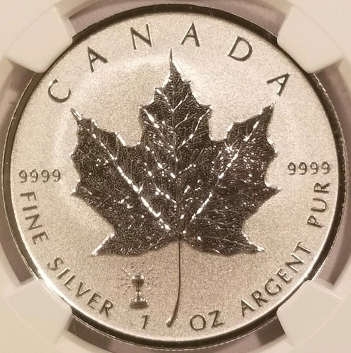 2018 Canada Reverse Proof Maple Leaf Edison Bulb Privy NGC PF69 .999 Fine Silver