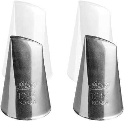 Ateco 124K Korean Flower Piping Tip, Bakeware (12 PC)