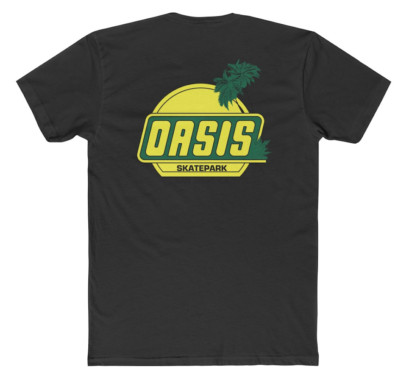Oasis Skatepark t-shirt  Retro 1978   ( Vintage Skateboard tee - San Diego tee)