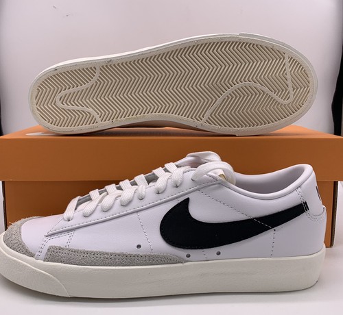 

Nike Blazer Low -#39;77 VNTG Retro Shoes Белый Черный Парусный DA6364-101 Мужской Размер, Multicolor, Nike Blazer 77
