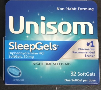 Unisom SleepGels Nighttime Sleep-Aid 32 SoftGels