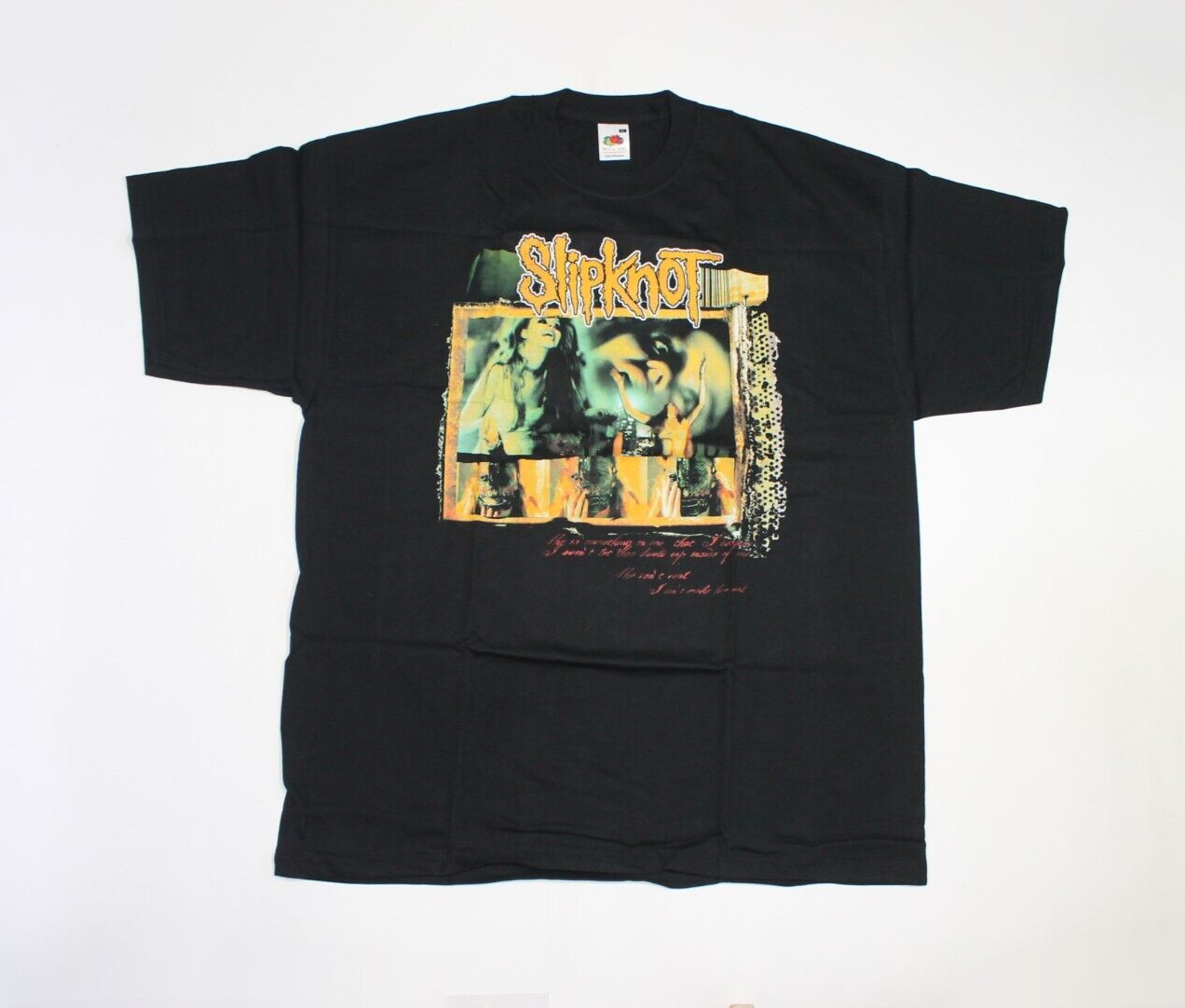 ミュージシャン slipknot vintage 2003 euro body ミュージシャン slipknot vintage 2003 euro body