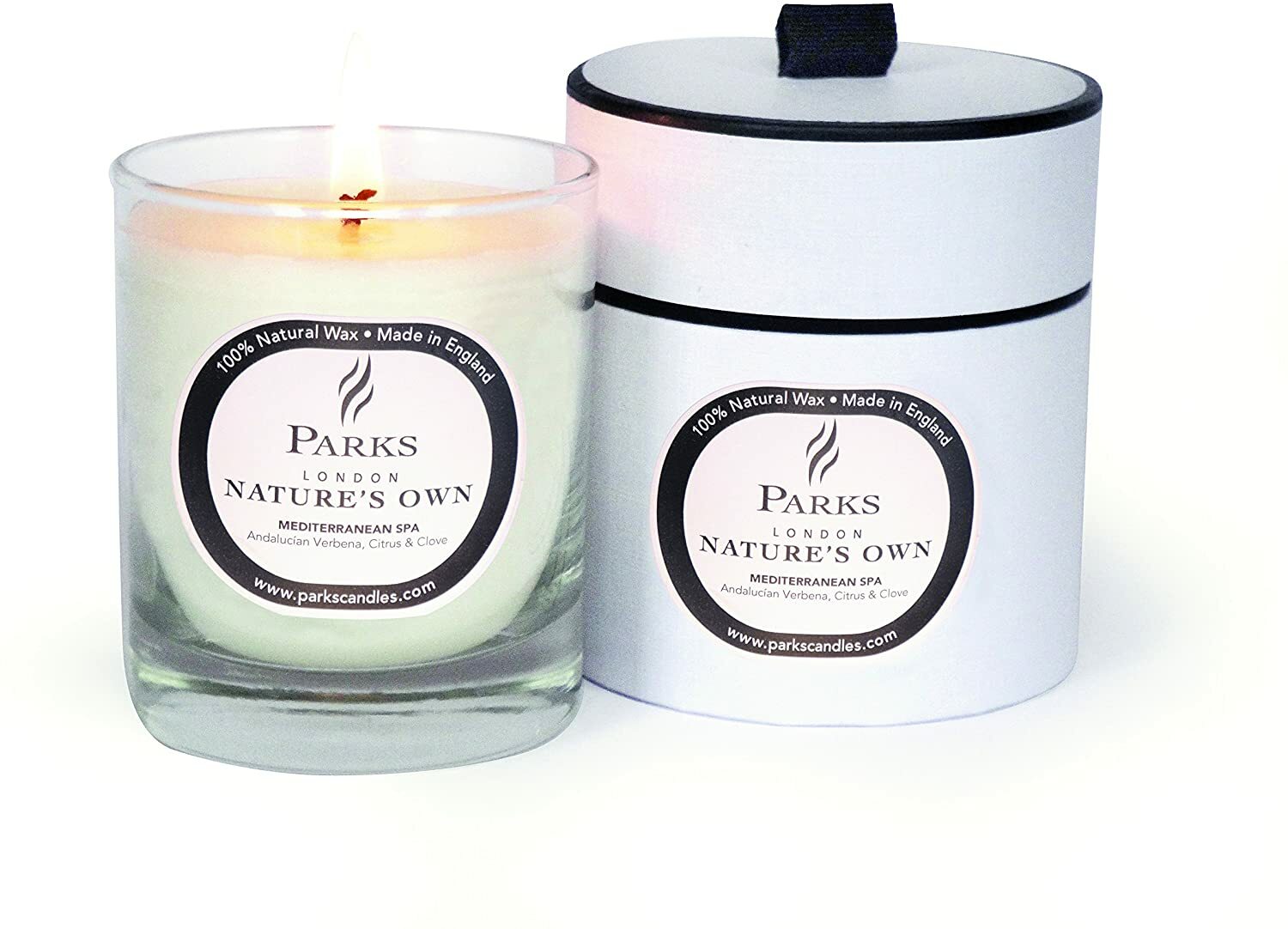Parks London Nature�s Own Candle 100 Natural Wax. Choice