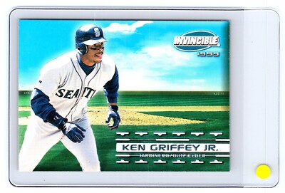 1999 Pacific Invincible Sandlot Heroes Leaning forward #18 Ken Griffey Jr.