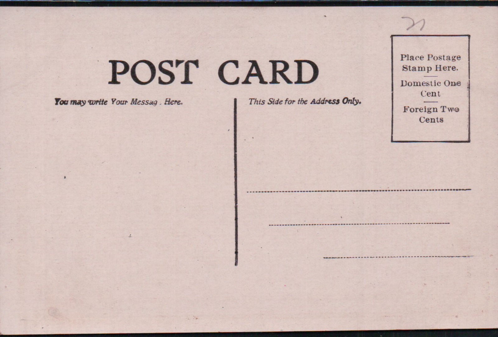 Unused 1909 Tommy Atkins British Soldier Boy with Sword Vintage Postcard