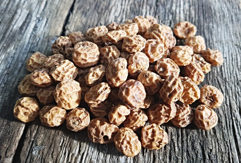 Erdmandel Knollen, Cyperus Esculentus, Tigernuss Samen,Chufa, Arab. Zuckerwurzel