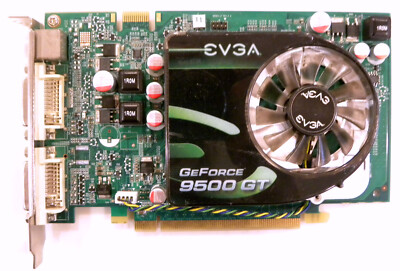 EVGA Nvidia GeForce 9500GT 512MB DDR3 PCIe 2.0x16 GAMING Video Card