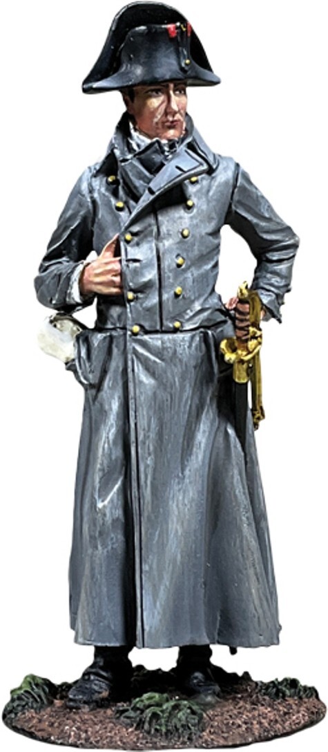 BRITAINS NAPOLEONIC FRENCH 36220 NAPOLEON BONAPARTE IN GREATCOAT 1812 - 1815