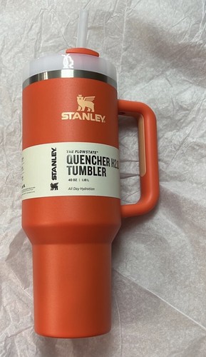 Stanley Flowstate Tumbler 40oz - Rare Tigerlily color