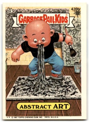 1987 Garbage Pail Kids Abstract Art #439B | eBay