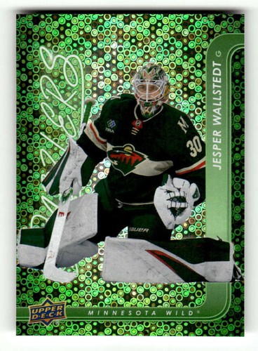 2024-25 Upper Deck Dazzlers Green #DZ-53 Jesper Wallstedt RC