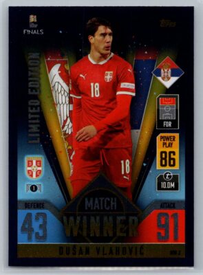 22/23 TOPPS MUSEUM VLAHOVIC ブラホヴィッチ カード 22/23 TOPPS MUSEUM VLAHOVIC ブラホヴィッチ カード 2022-23