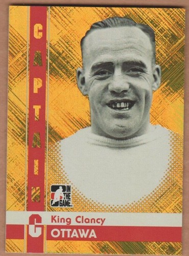 2011-12 In the Game Captain-C Series - King Clancy #46