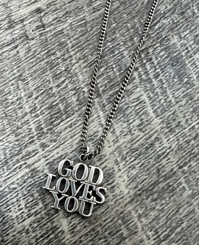 ★ラスト1点★ ティファニー GOD LOVES YOU ピンバッチ TIFFANY&Co. ティファニー GOD LOVES YOU ピンバッチ