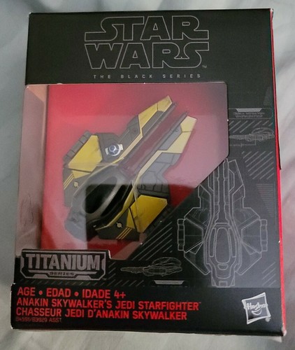 Star Wars Black Series Titanium Anakin Skywalker Jedi Starfighter 22