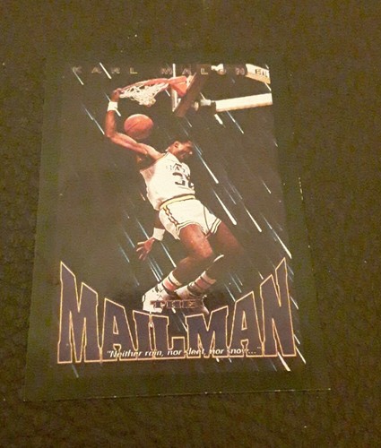 1994-95 Skybox KARL MALONE MAILMAN Basketball Card #319 1994-95 Skybox KARL MALONE MAILMAN Basketball Card #319