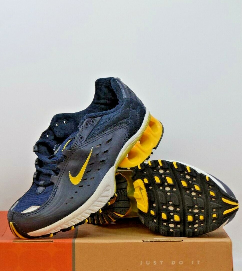 VINTAGE!!! NIKE IMPAX RUN (GS) SNEAKERS BLUE/GRAY KIDS SIZE