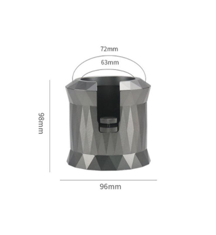 Coffee Portafilter Holder Espresso Tamping Station Alloy Holder Tamper Stand