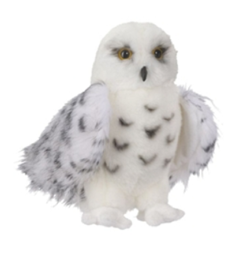 8 Inch Wizard Snowy Owl Plush Stuffed Animal by Douglas