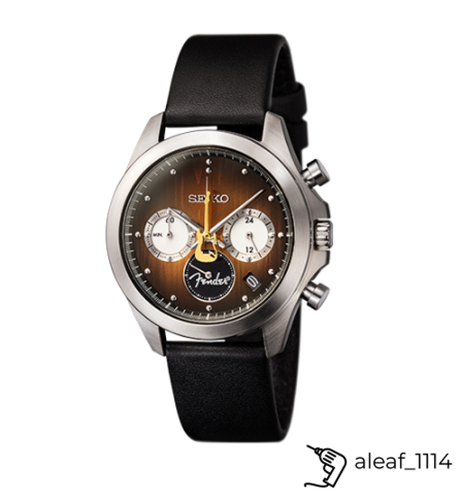 SEIKOFender Stratocaster 70周年記念8T63-02Z0 SEIKO Fender Stratocaster 70th Anniversary official watch | eBay