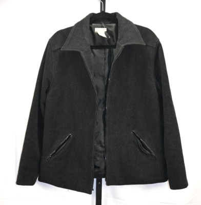 Vintage Esprit Basix wool jacket size L RN#46077 80% wool 20% nylon 