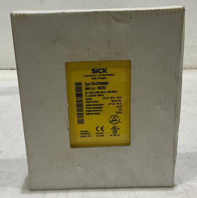 SICK FX3-CPU000000 1043783 SAFETY MAIN MODULE U3S