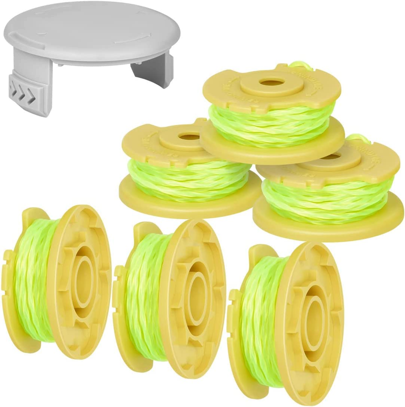 Weed Wacker String Trimmer Twisted Line Replacement for Ryobi 18V, 24V, and 40V