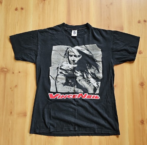 おまけ付き Vince Neil ジャパンツアー Tシャツ Lサイズ Vintage 1993 Vince Neil Exposed Tour Shirt Size L Rock Metal