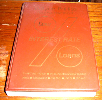 Wayne Phillips how to get Low Interest Rate Loans,  2 Cassettes