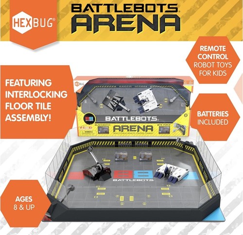 BattleBots Arena Bite Force & Blacksmith, Remote Control Robot Toys for Kids ...